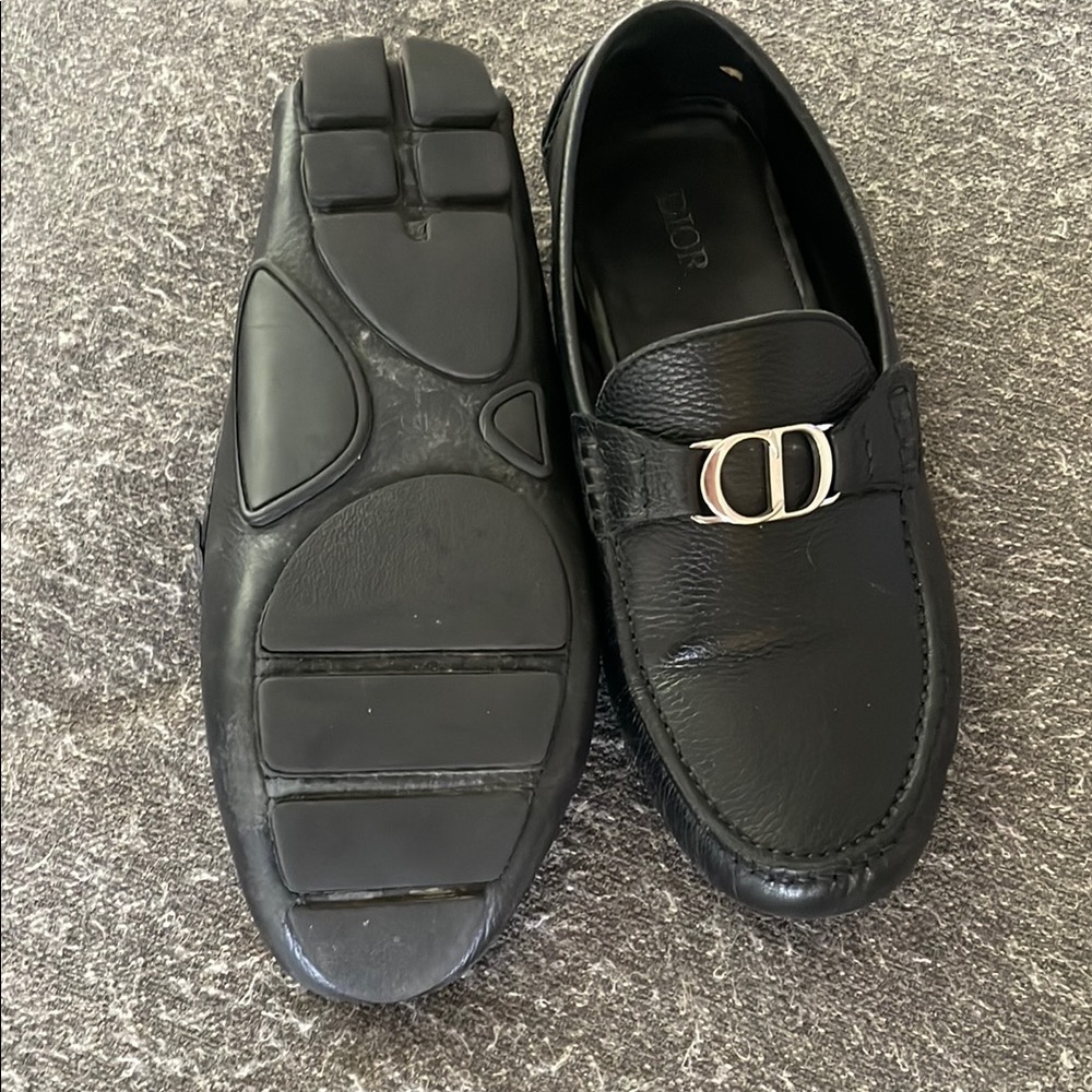 Christian Dior Odéon Loafer Black Leather Men's Loafers. Size 40 EU. Size 7 US. - Picture 2 of 7